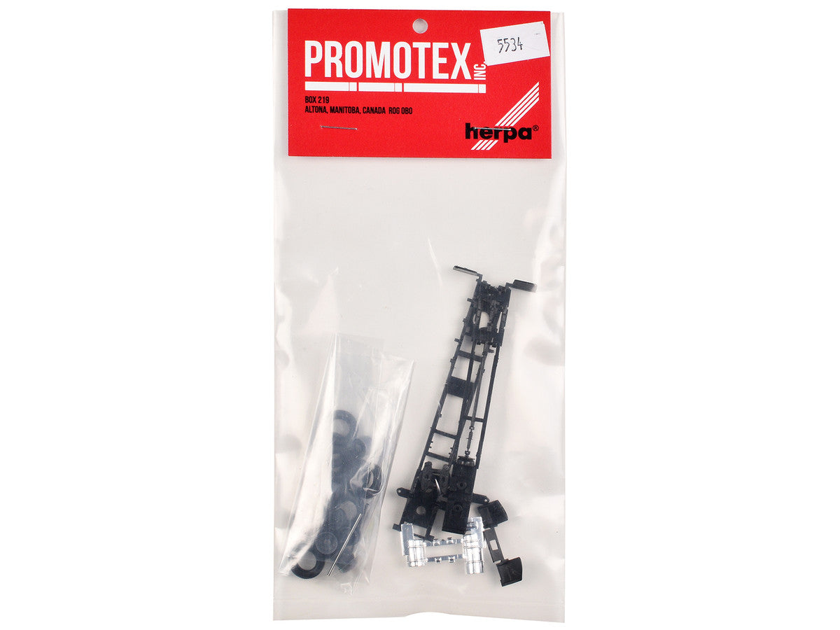 Long Chassis Kit for Mack Cabs 1/87 (HO) Plastic Model by Promotex by Promotex