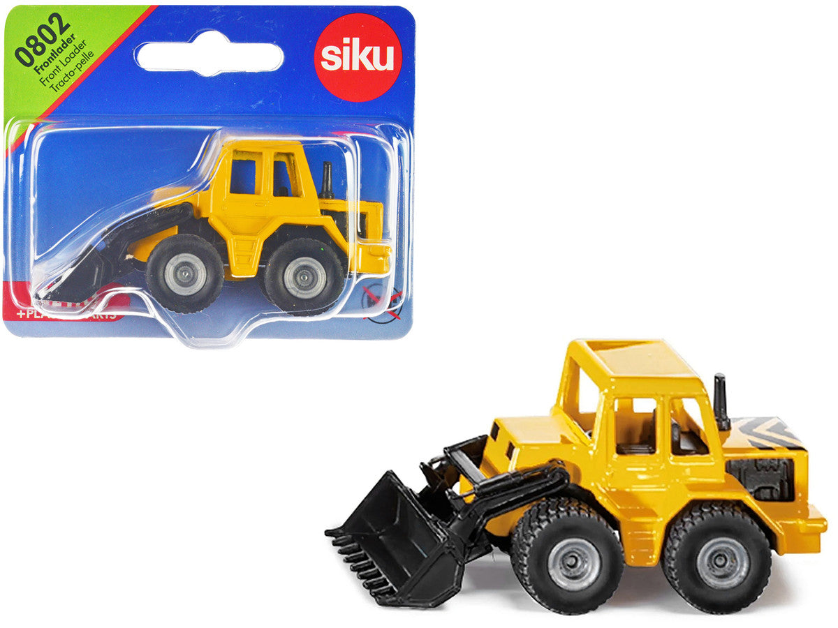 Front Loader Yellow and Black Diecast Model by Siku by SIKU