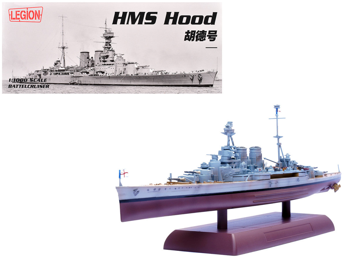 HMS Hood Battlecruiser "British Royal Navy" 1/1000 Diecast Model by Legion by Legion