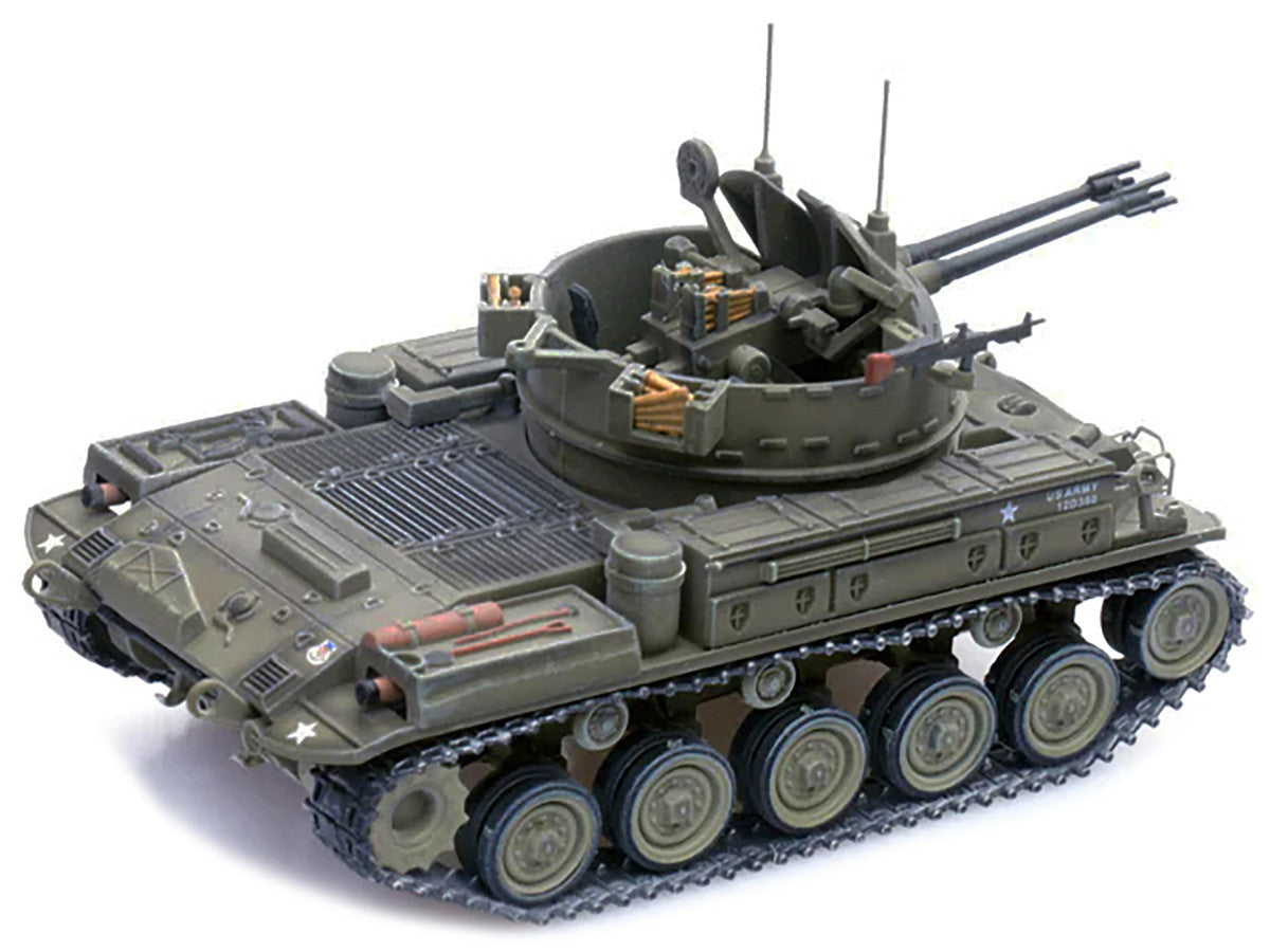 M42 Duster Self-Propelled Anti-Aircraft Gun "Delta Dud's" "US Army - Vietnam War II Field Force 5th Battalion 2nd Field Artillery Regimen" 1/72 Diecast Model by Panzerkampf by Panzerkampf