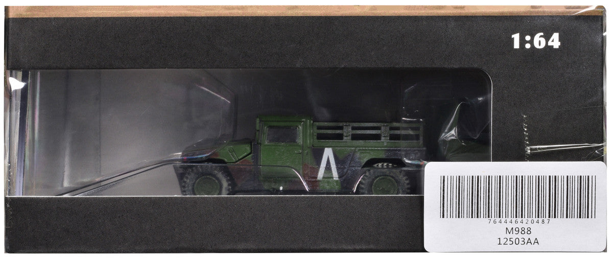 M998 HMMWV "8th Battalion 4th Air Defense Regiment 101st Airborne Division Gulf War" (1991) United States Army "Military Miniature" Series 1/64 Diecast Model by Panzerkampf by Panzerkampf
