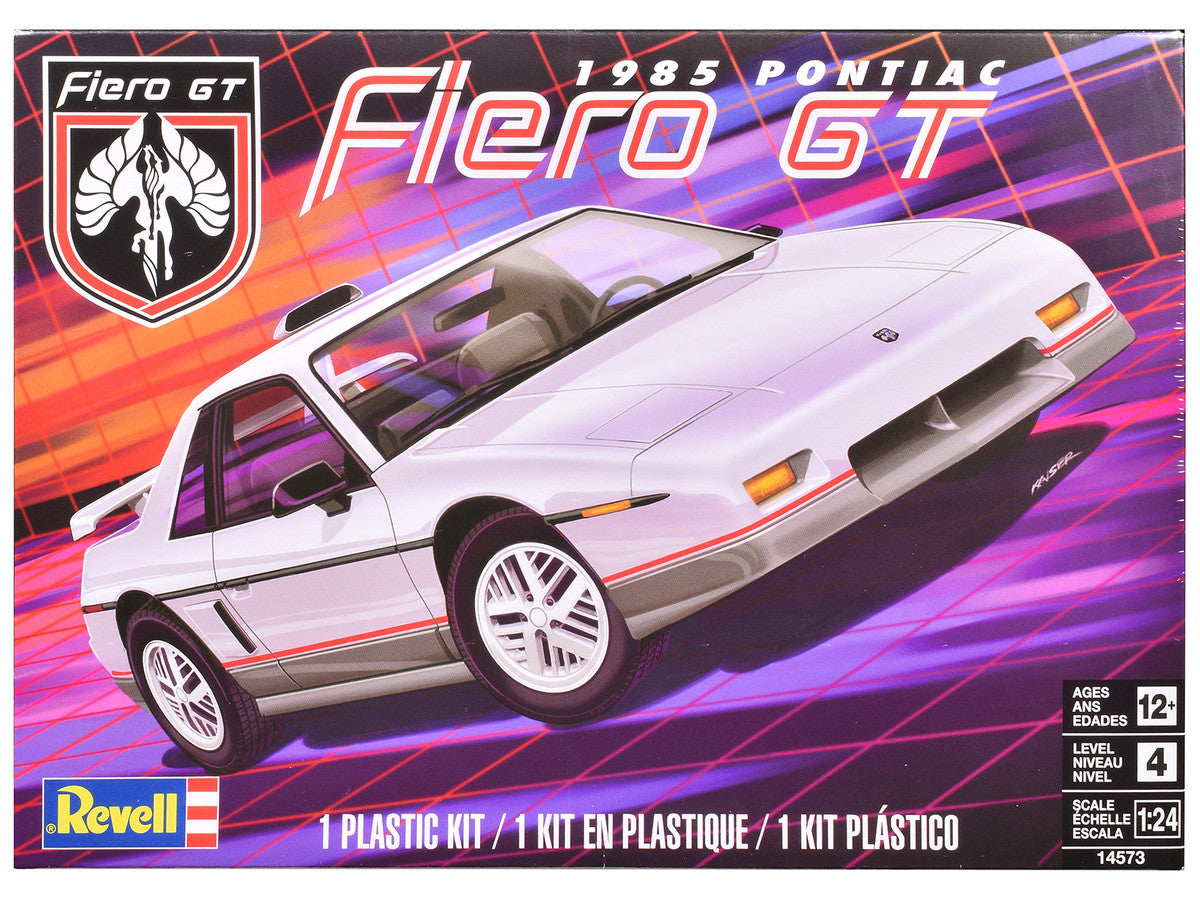 Level 4 Model Kit 1985 Pontiac Fiero GT 1/24 Scale Model by Revell by Revell