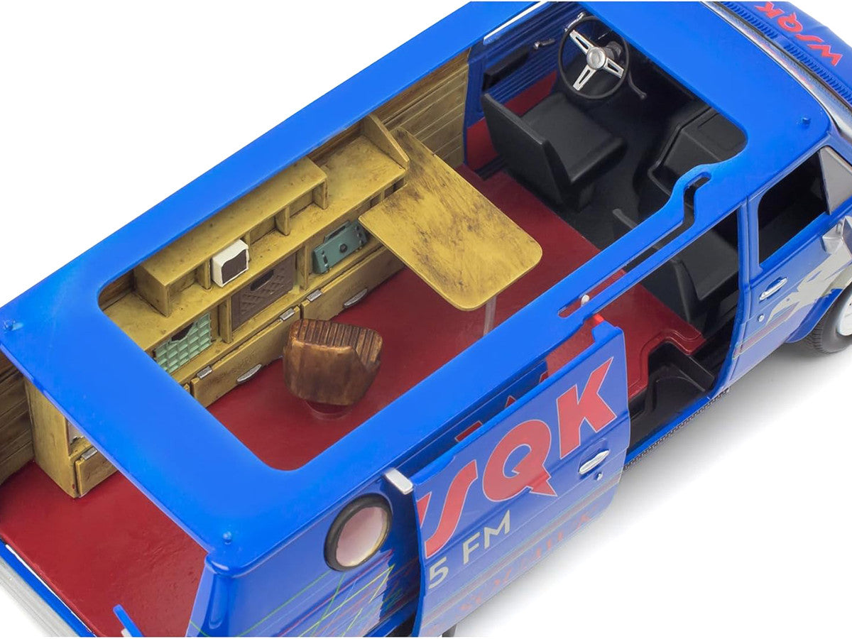 Level 3 Model Kit 1977 GMC "WSQK Squawk" Van "Stranger Things" (2016-2025) TV Series 1/25 Scale Model by Revell by Revell
