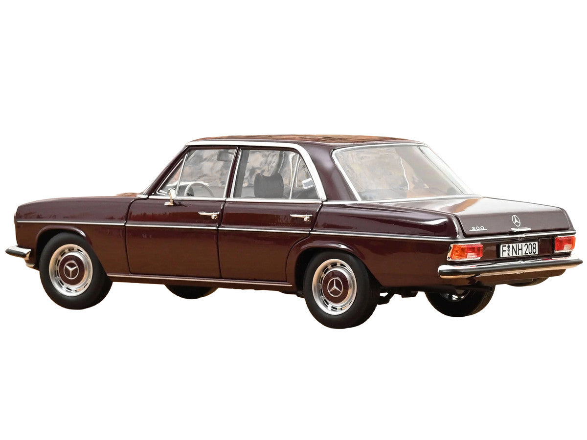 1968 Mercedes-Benz 200 Dark Red Brown 1/18 Diecast Model Car by Norev by Norev