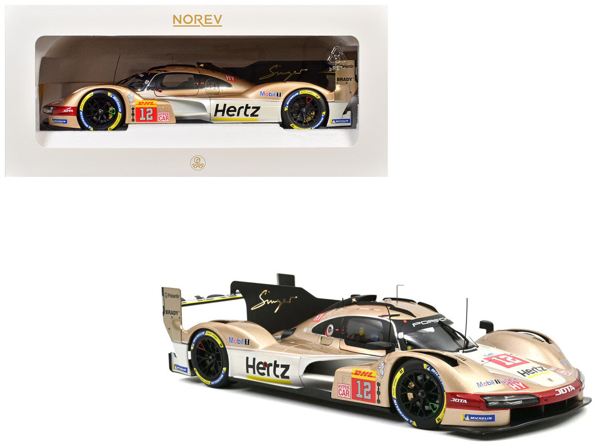 Porsche 963 #12 Callum Ilott - Will Stevens "Hertz Team Jota" Winner "6 Hours of Spa-Francorchamps" (2024) 1/18 Diecast Model Car by Norev by Norev