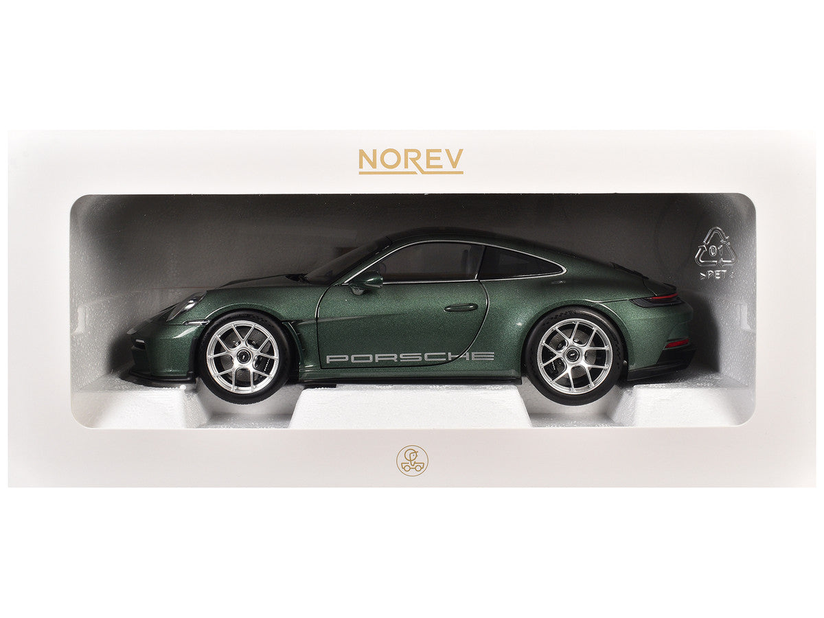 2023 Porsche 911 S/T Malachite Green Metallic 1/18 Diecast Model Car by Norev by Norev