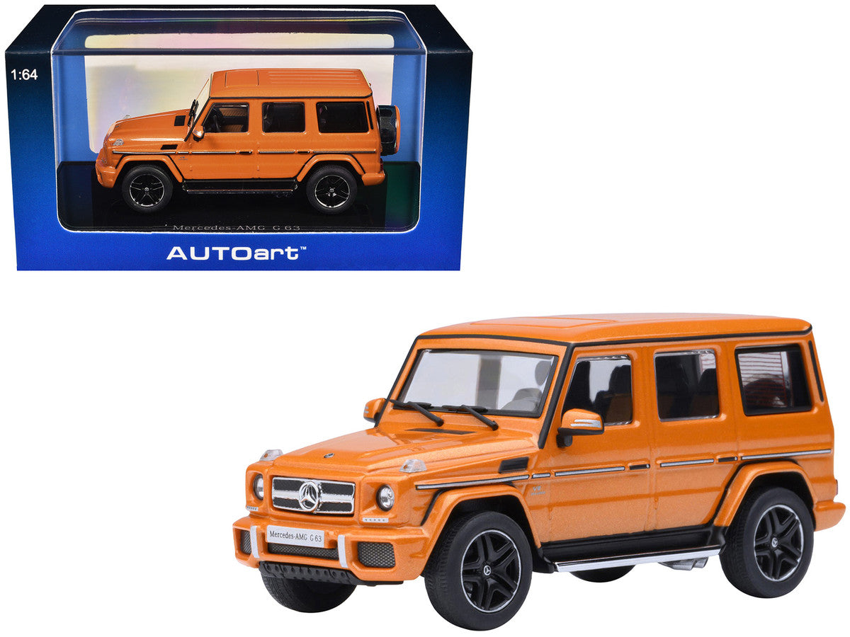 2017 Mercedes-Benz AMG G 63 Sunset Beam Orange 1/64 Model Car by Autoart by Autoart