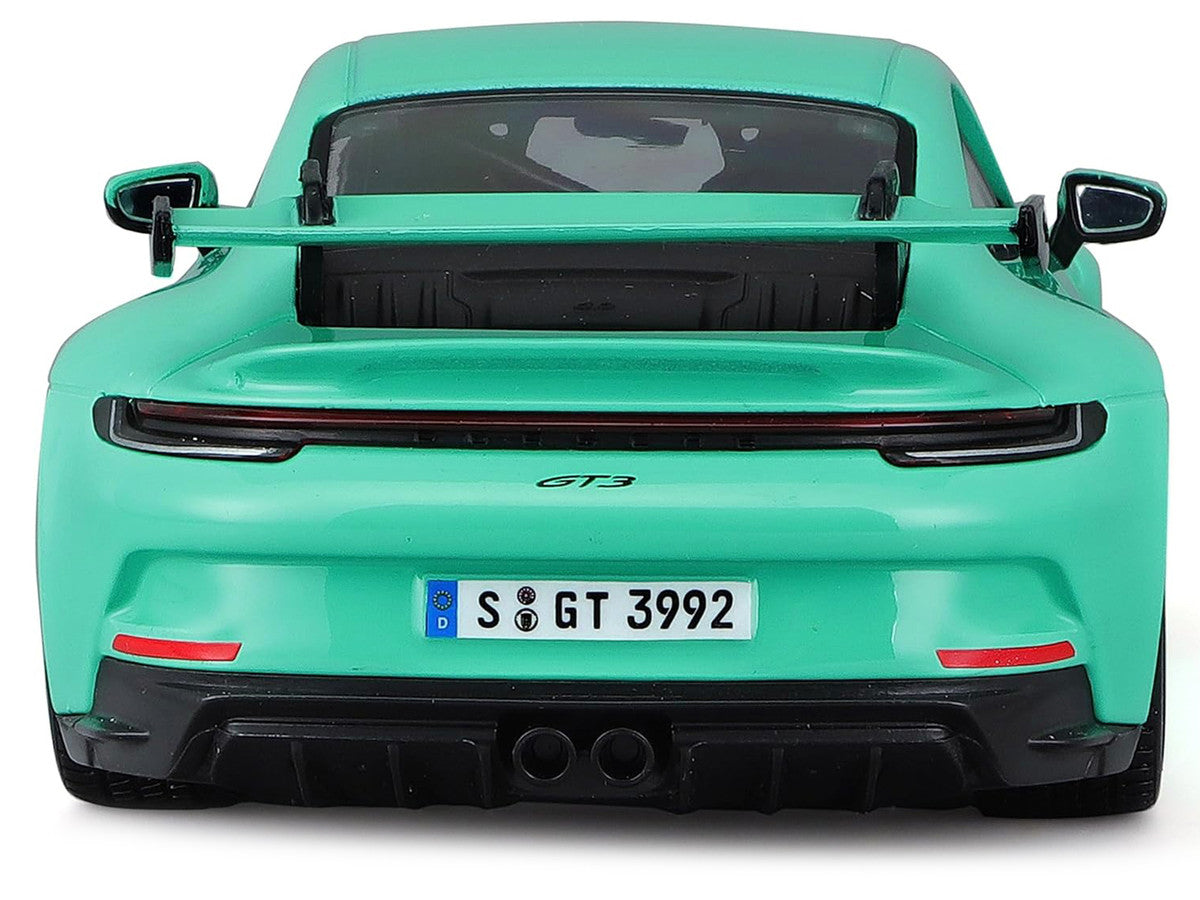 Porsche 911 GT3 Light Green 1/24 Diecast Model Car by Bburago by Bburago