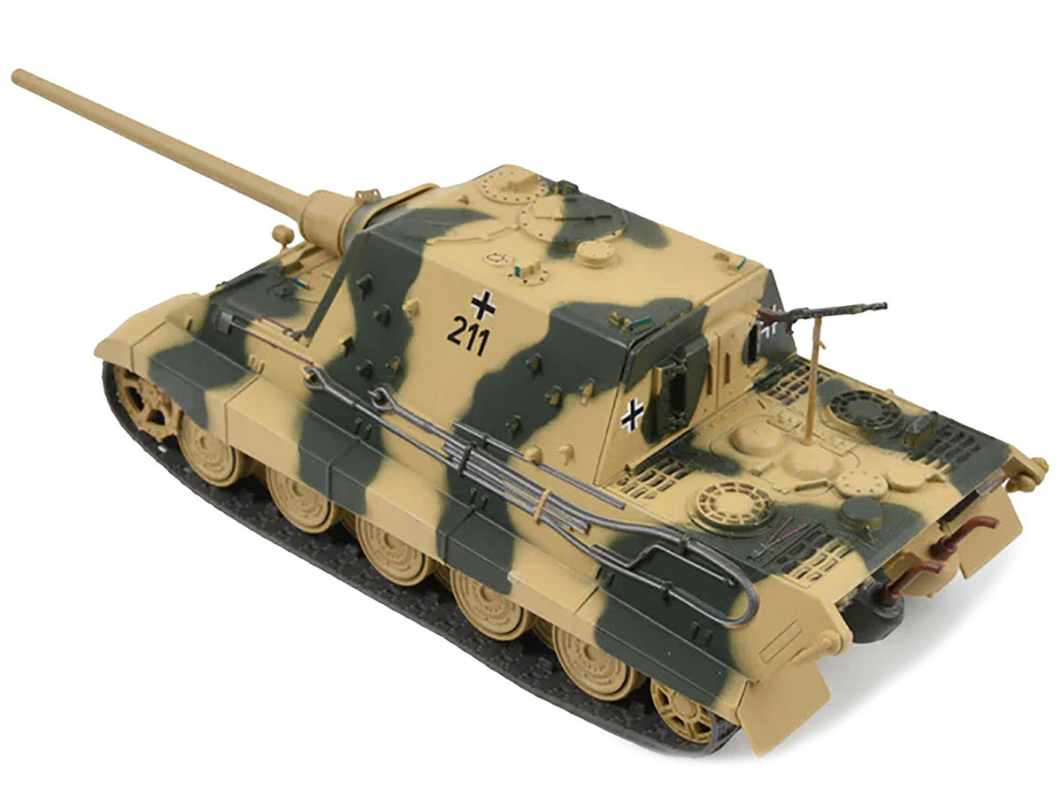 German Sd. Kfz. 186 Jagdpanzer VI Jagdtiger Heavy Tank Destroyer #211 with Henschel Turret "Schwere Panzerjager Abteilung 512 Germany 1945" 1/43 Diecast Model by AFVs of WWII by AFV's of WWII