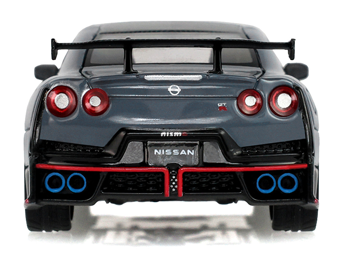 2024 Nissan GT-R (R35) NISMO RHD (Right Hand Drive) Stealth Gray with Carbon Top and Hood "Tokyo Torque" Series 10 1/64 Diecast Model Car by Greenlight by Greenlight