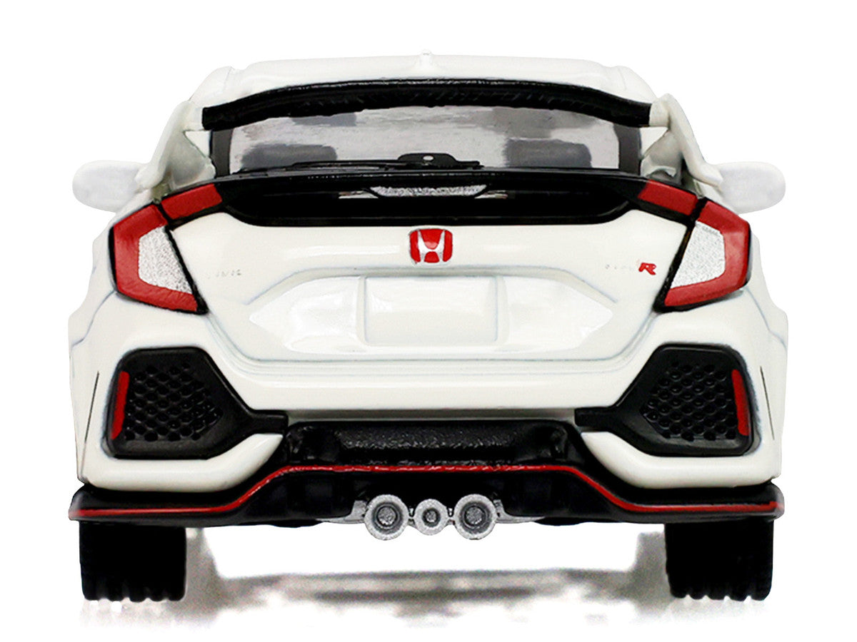 2018 Honda Civic Type-R (FK8) RHD (Right Hand Drive) Championship White with Carbon Hood "Tokyo Torque" Series 10 1/64 Diecast Model Car by Greenlight by Greenlight