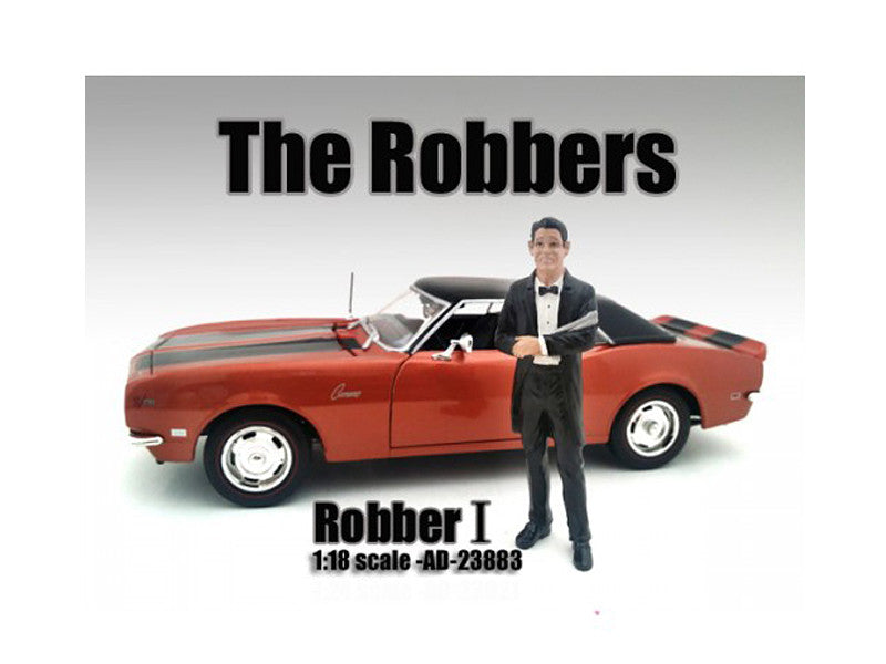 "The Robbers" Robber I Figure For 1:18 Scale Models by American Diorama by American Diorama
