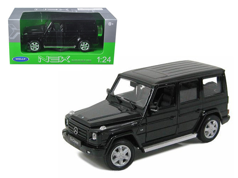 Mercedes Benz G Class Wagon Black 1/24-1/27 Diecast Model Car by Welly by Welly