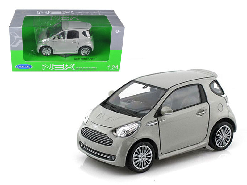 Aston Martin Cygnet Silver 1/24 Diecast Model Car by Welly by Welly