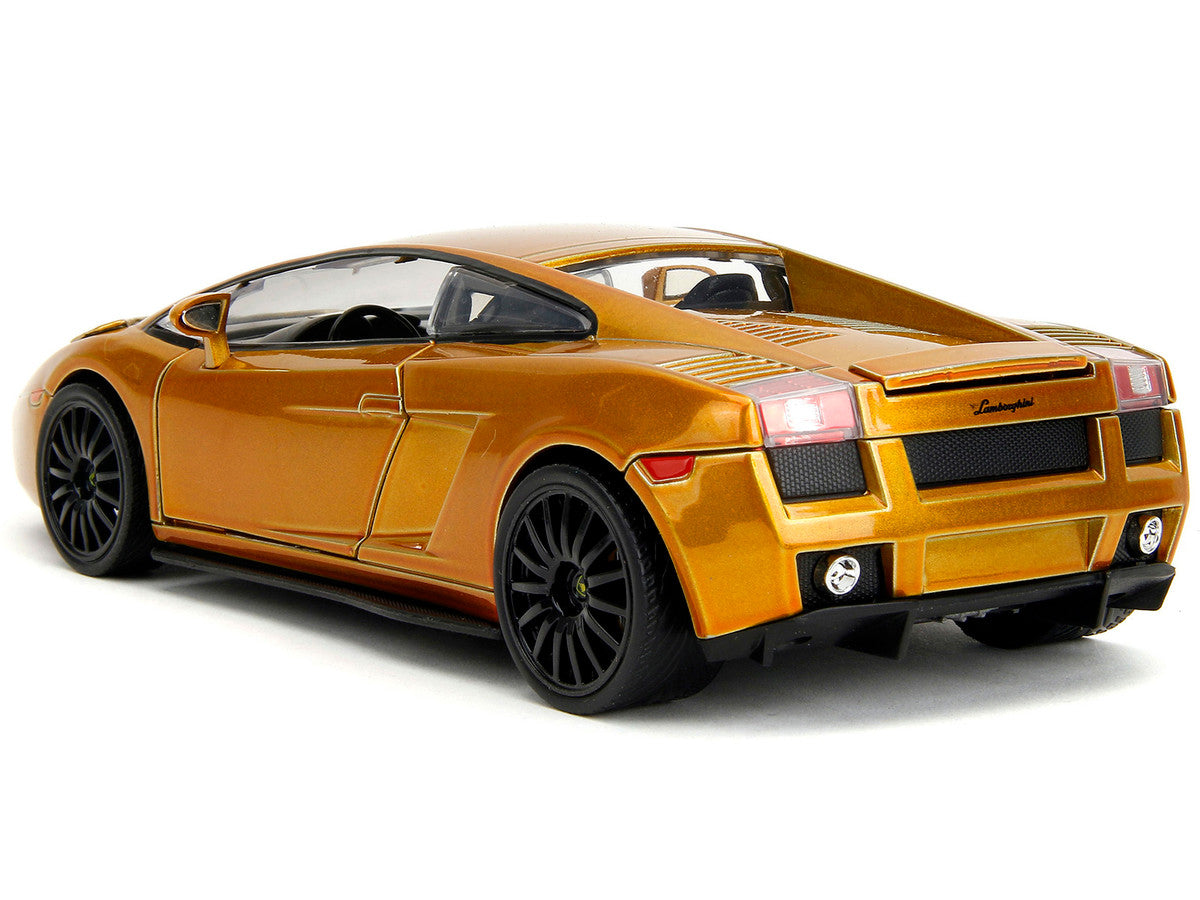 Lamborghini Gallardo Gold Metallic "Fast X" (2023) Movie "Fast & Furious" Series 1/24 Diecast Model Car by Jada by Jada