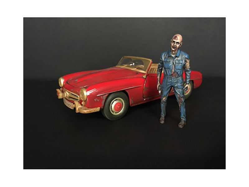 Zombie Mechanic Figurine I for 1/18 Scale Models by American Diorama by American Diorama