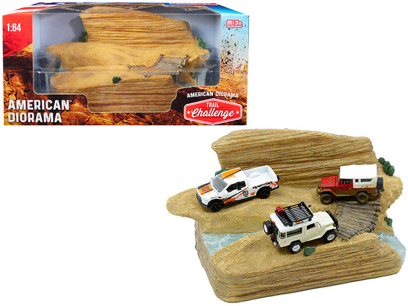 "Trail Challenge" Resin Diorama for 1/64 Scale Models by American Diorama by American Diorama