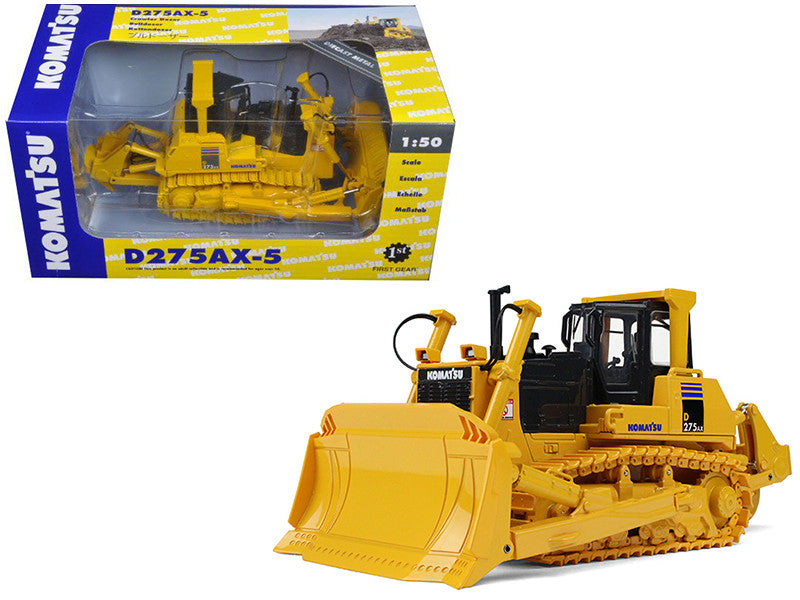 Komatsu D275AX-5 SIGMA Dozer with Ripper 1/50 Diecast Model by First Gear by First Gear
