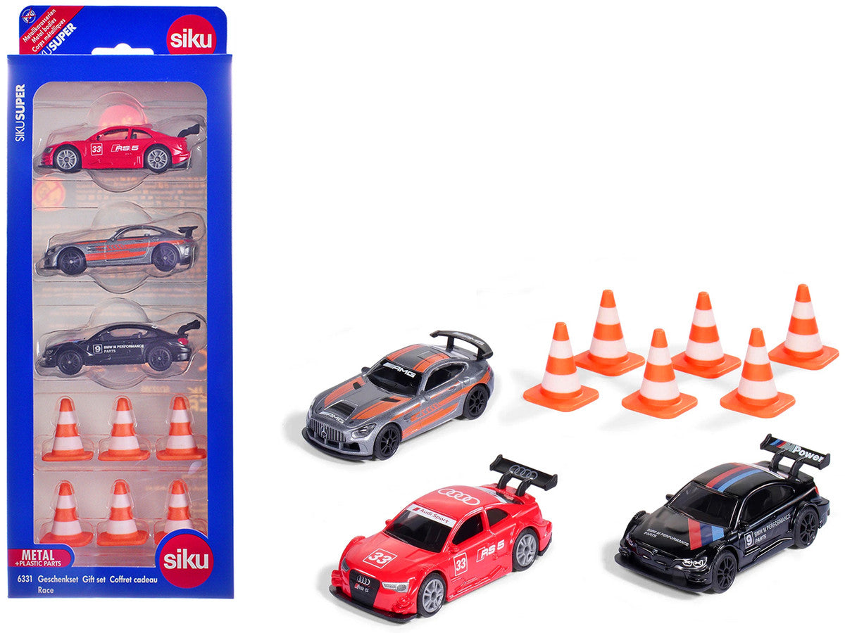 Race Cars 3 Car Set Diecast Models by Siku by SIKU
