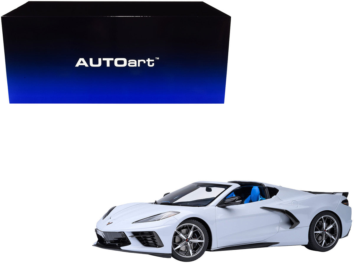 2020 Chevrolet Corvette C8 Stingray Ceramic Matrix Gray Metallic 1/18 Model Car by Autoart by Autoart