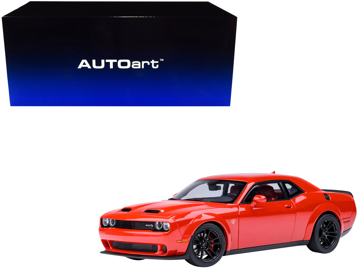 2022 Dodge Challenger SRT Jailbreak Torred with Red Interior 1/18 Model Car by Autoart by Autoart