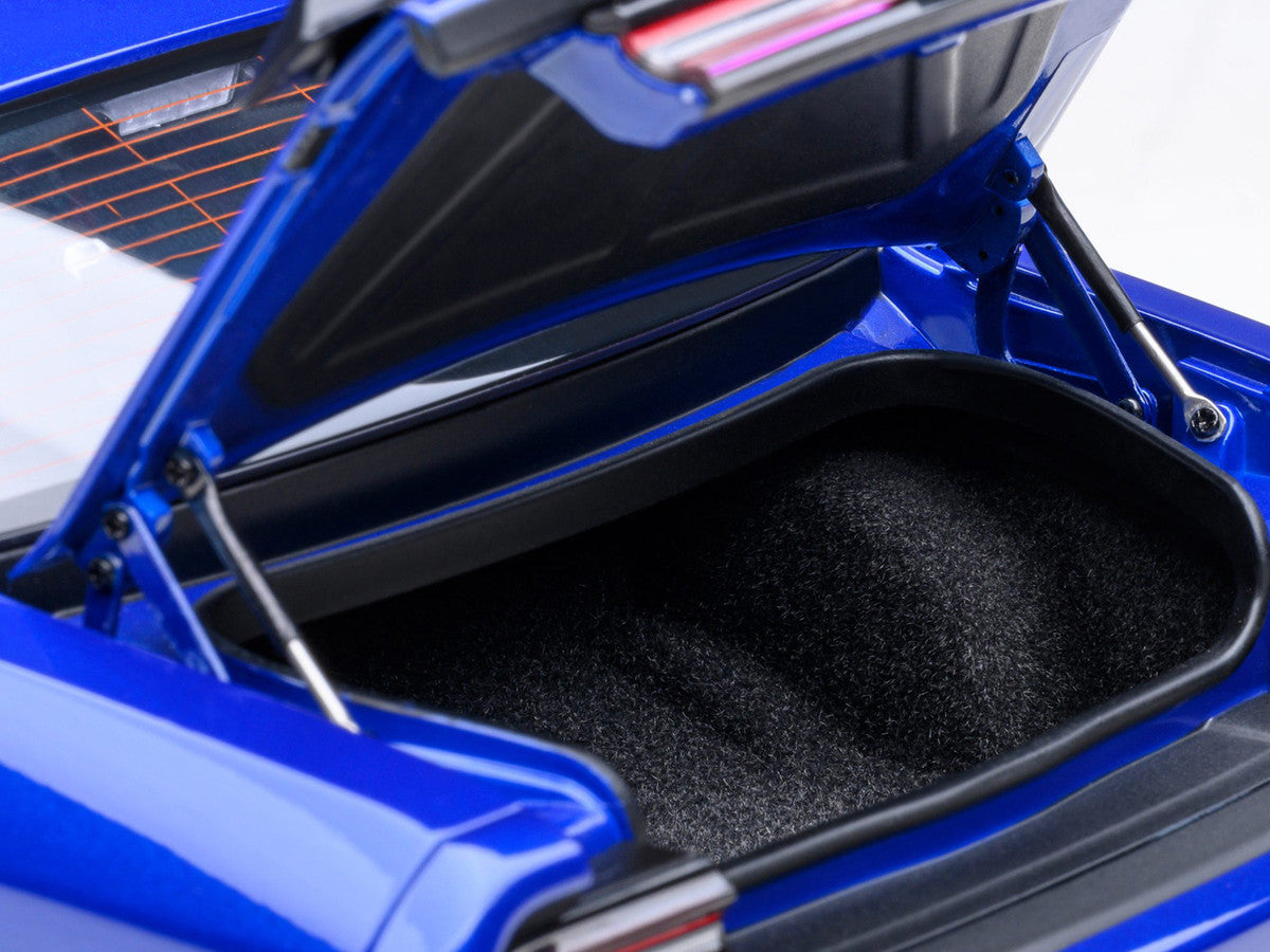 2022 Dodge Challenger R/T Scat Pack Widebody Indigo Blue 1/18 Model Car by Autoart by Autoart