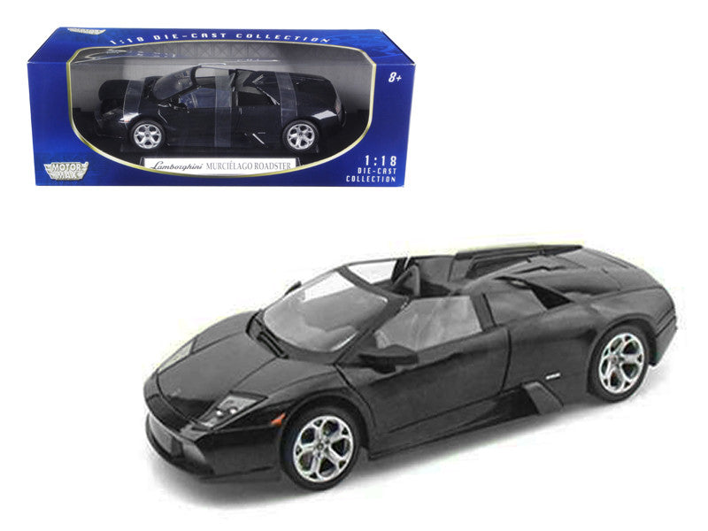 Lamborghini Murcielago Roadster Black 1/18 Diecast Model Car by Motormax by Motormax