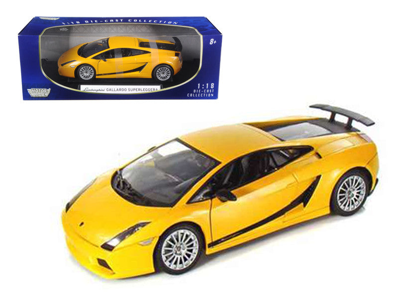 Lamborghini Gallardo Superleggera Orange 1/18 Diecast Model Car by Motormax by Motormax