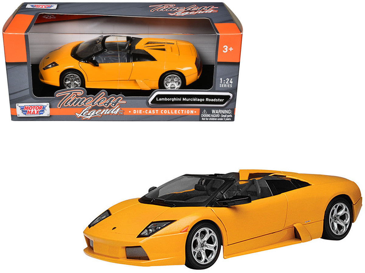 Lamborghini Murcielago Roadster Orange 1/24 Diecast Model Car by Motormax by Motormax