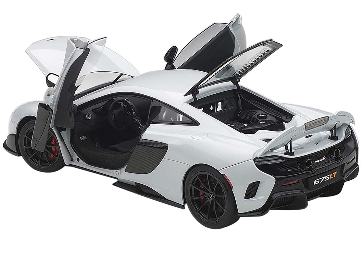 Mclaren 675LT Silica White 1/18 Model Car by Autoart by Autoart