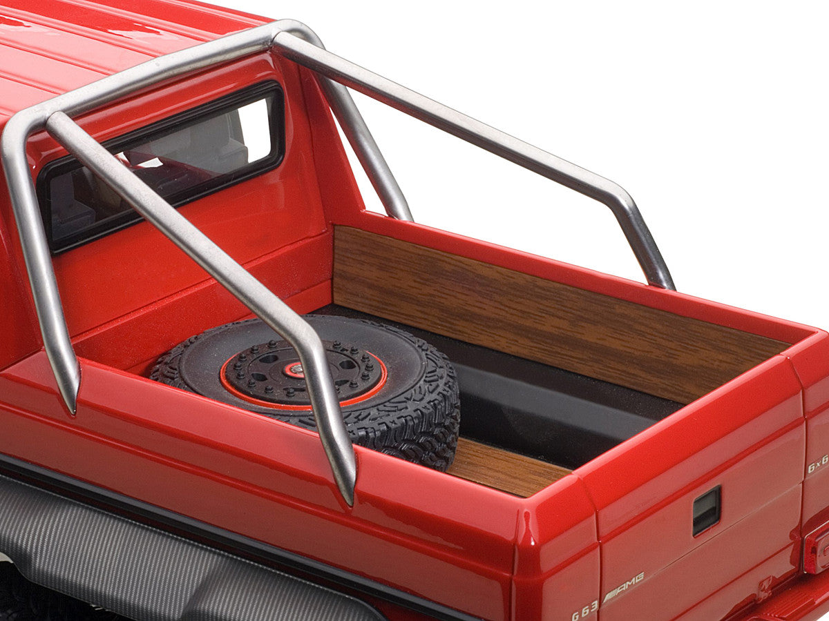 Mercedes G63 AMG 6X6 Red 1/18 Model Car by Autoart by Autoart