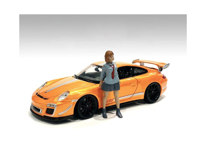 "Car Meet 1" Figurine V for 1/24 Scale Models by American Diorama by American Diorama