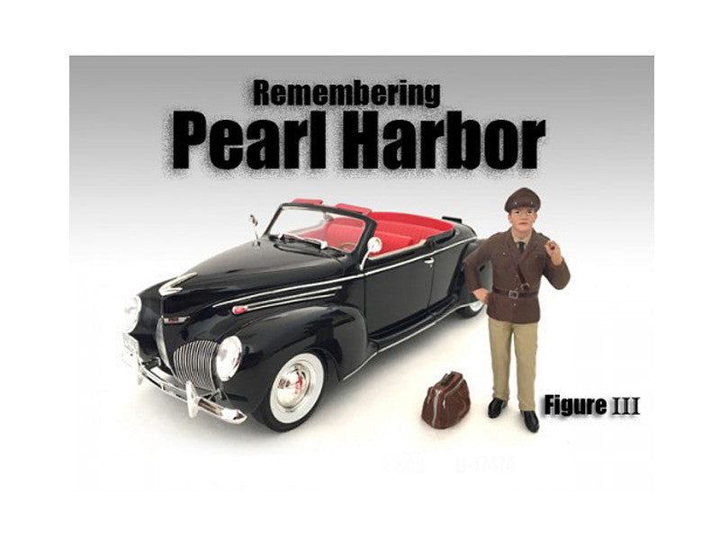 Remembering Pearl Harbor Figure III For 1:18 Scale Models by American Diorama by American Diorama
