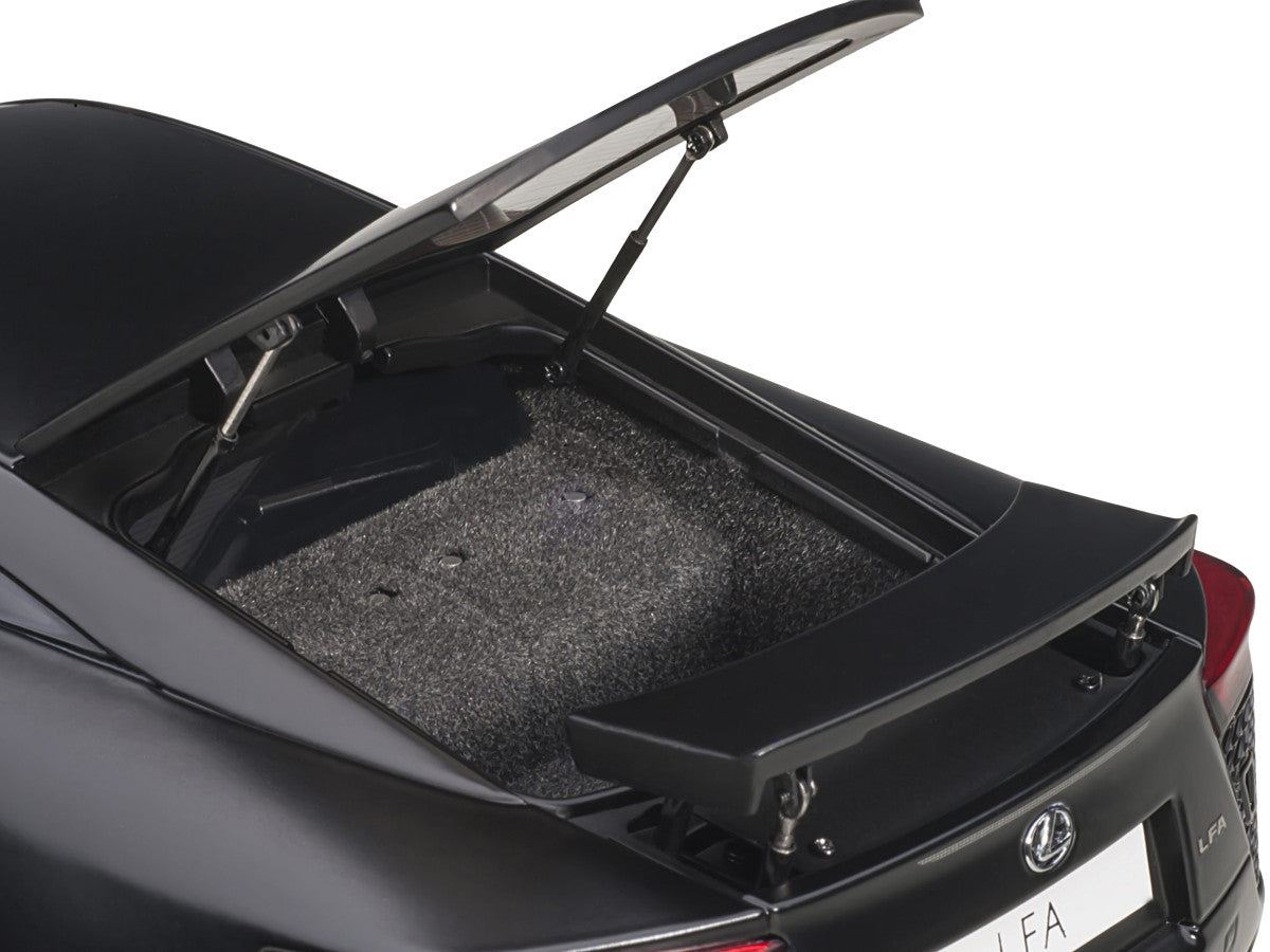Lexus LFA Matt Black 1/18 Model Car by Autoart by Autoart