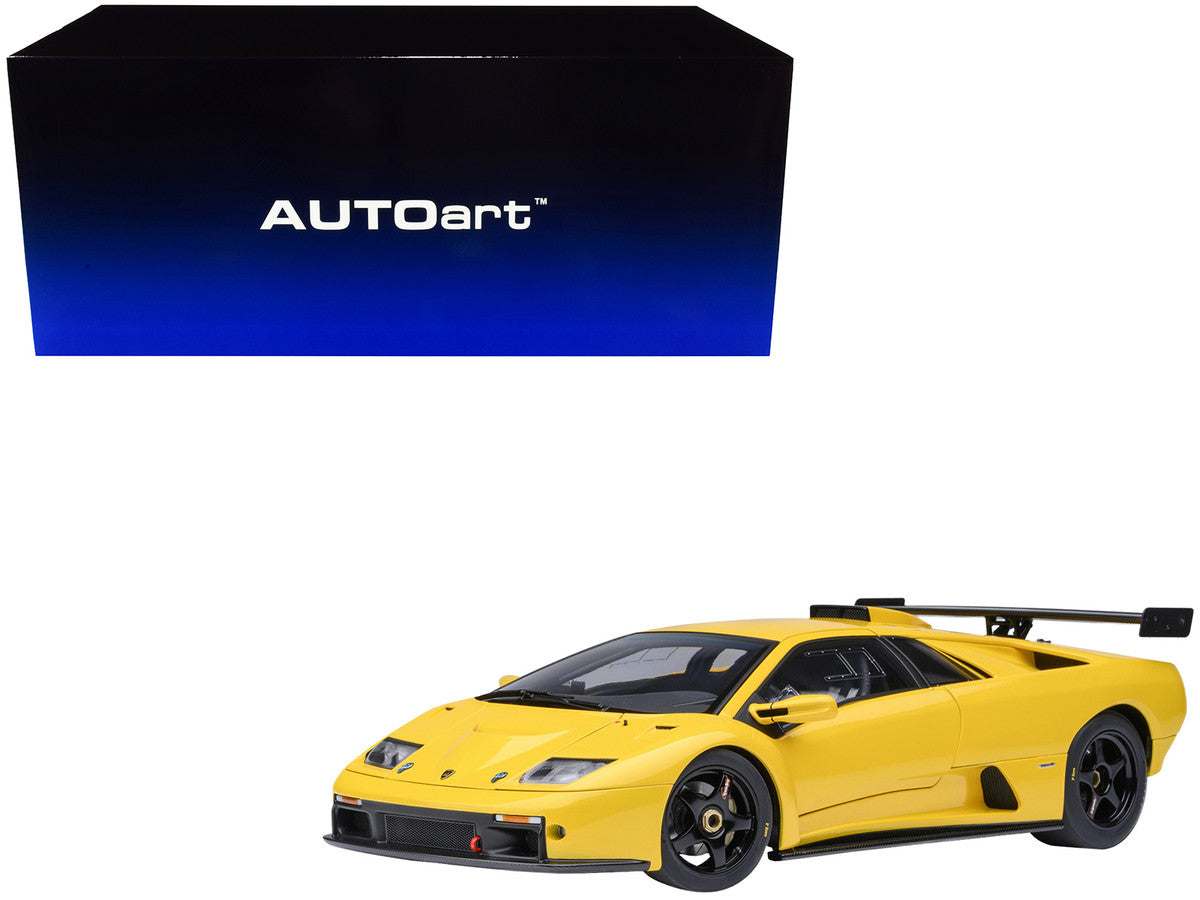 Lamborghini Diablo GTR Superfly Yellow 1/18 Model Car by Autoart by Autoart