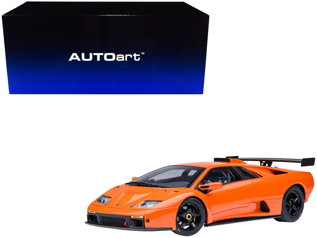 Lamborghini Diablo GTR Arancio Ishtar Orange 1/18 Model Car by Autoart by Autoart