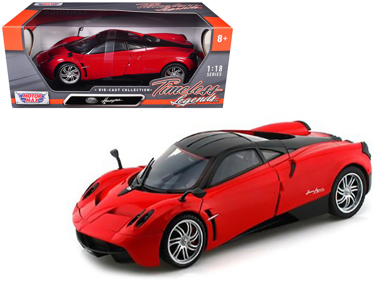 Pagani Huayra Red 1/18 Diecast Car Model by Motormax by Motormax