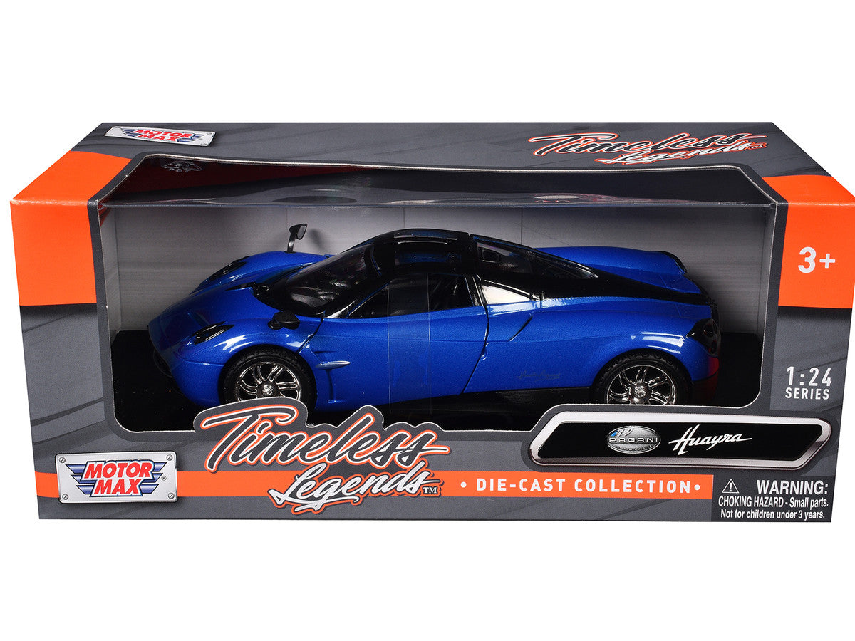 Pagani Huayra Blue 1/24 Diecast Model Car by Motormax by Motormax