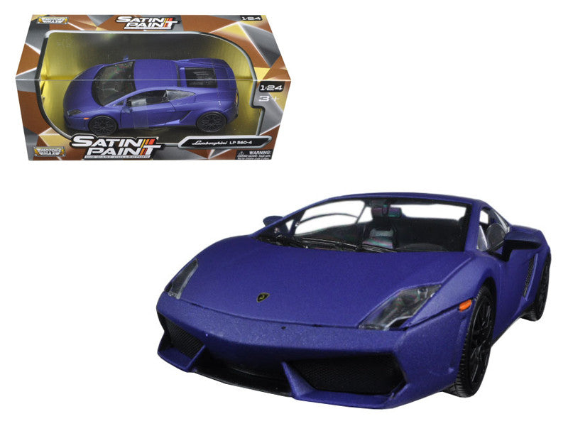 Lamborghini Gallardo LP 560-4 Matt Purple 1/24 Diecast Model Car by Motormax by Motormax