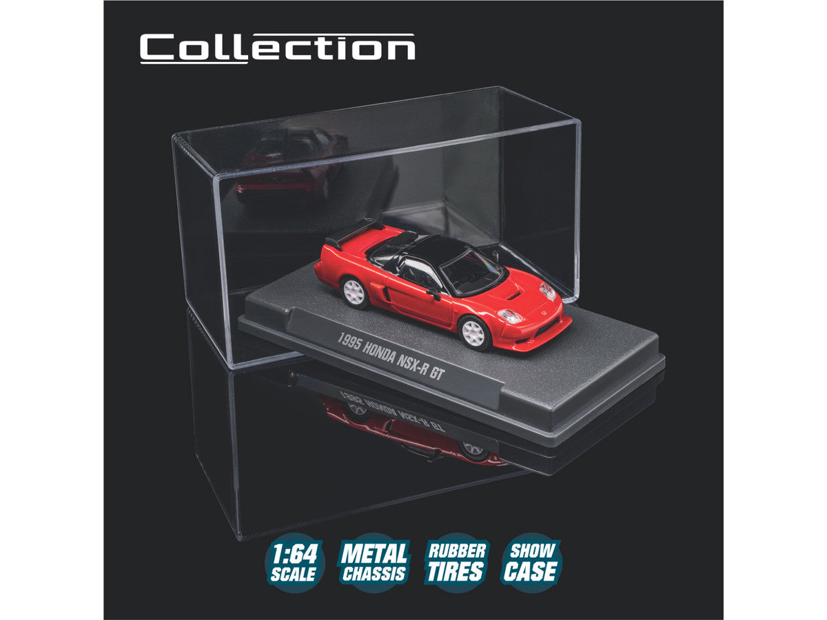 1995 Honda NSX-R GT RHD (Right Hand Drive) Red with Black Top "Collection" Series 1/64 Diecast Model Car by Majorette by Majorette