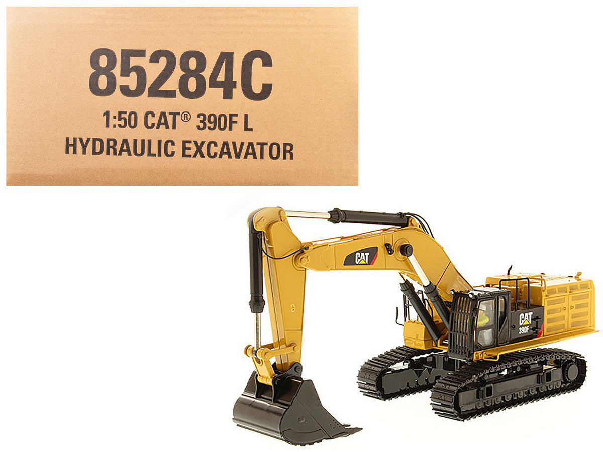 CAT Caterpillar 390F LME Hydraulic Tracked Excavator with Operator "Core Classics" Series 1/50 Diecast Model by Diecast Masters by Diecast Masters