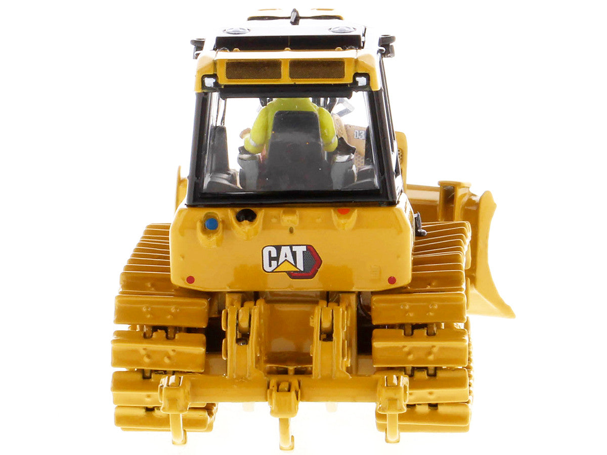 CAT Caterpillar D3 Track Type Dozer with Operator "High Line" Series 1/50 Diecast Model by Diecast Masters by Diecast Masters