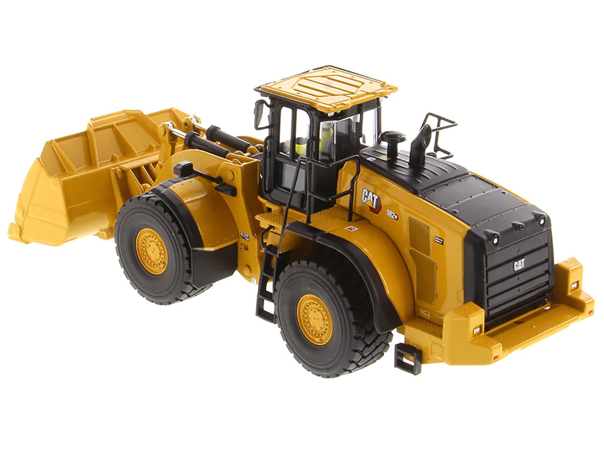 CAT Caterpillar 982 XE Wheel Loader Yellow with Operator "High Line Series" 1/50 Diecast Model by Diecast Masters by Diecast Masters