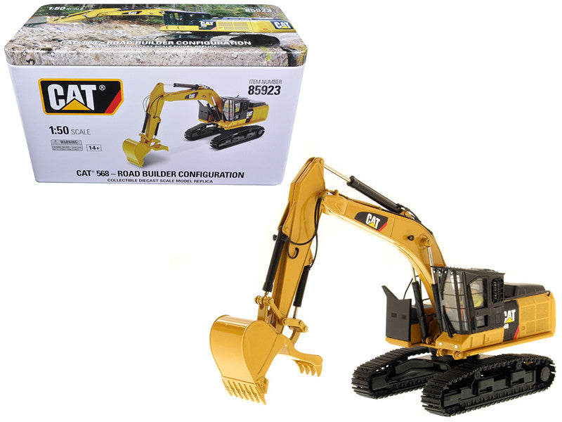 CAT Caterpillar 568 GF Road Builder with Operator "High Line Series" 1/50 Diecast Model by Diecast Masters by Diecast Masters