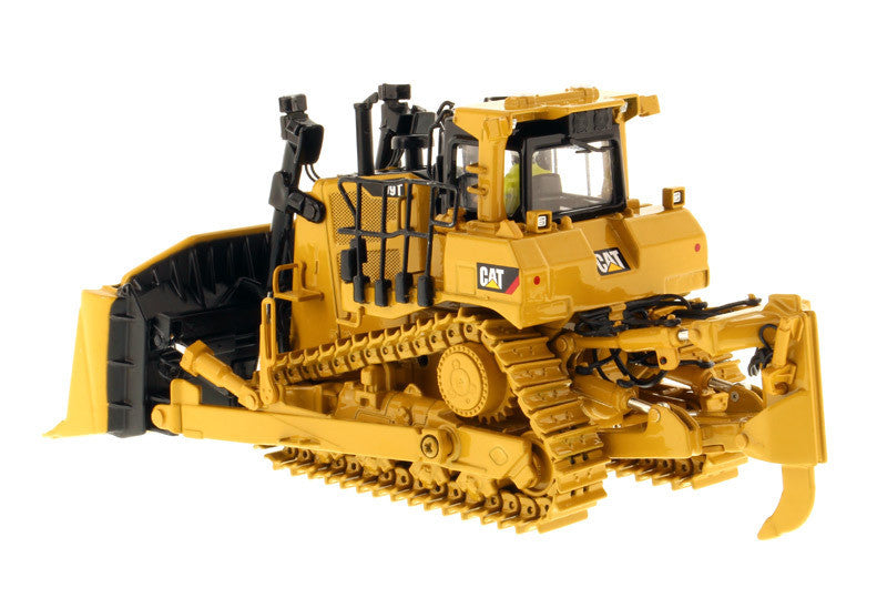 CAT Caterpillar D9T Track-Type Tractor with Operator "High Line Series" 1/50 Diecast Model by Diecast Masters by Diecast Masters