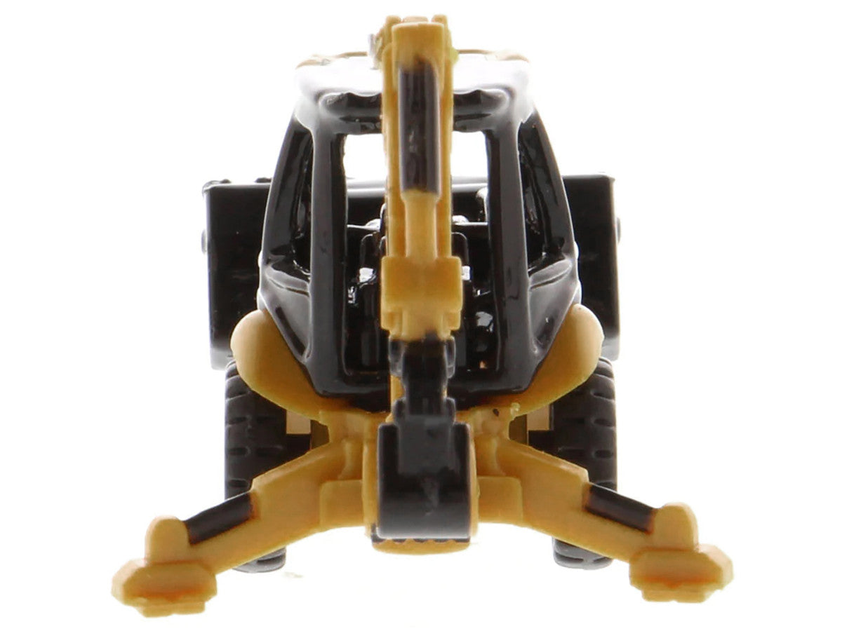 CAT Caterpillar 420E Backhoe Loader Yellow "Micro-Constructor" Series Diecast Model by Diecast Masters by Diecast Masters