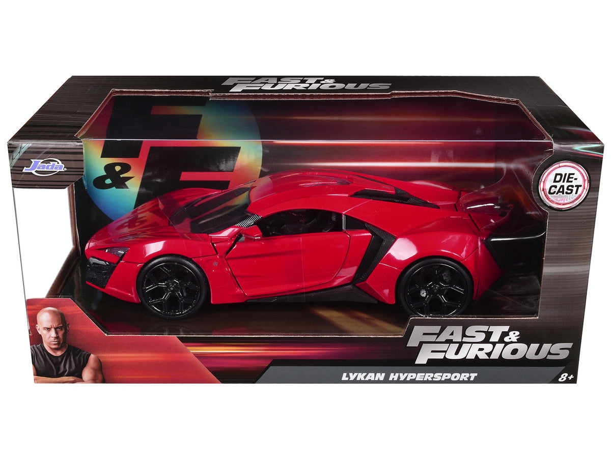 Lykan Hypersport Red "Fast & Furious 7" (2015) Movie 1/24 Diecast Model Car by Jada by Jada