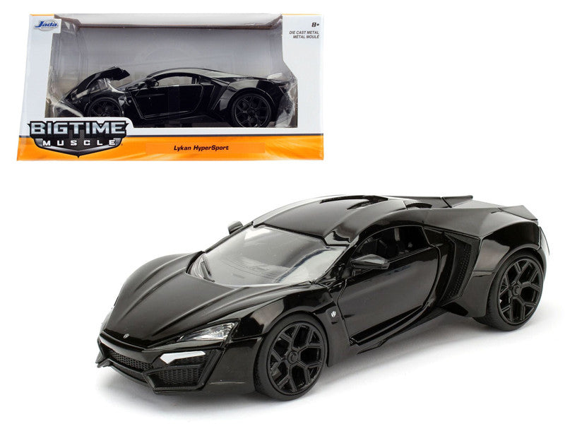 Lykan Hypersport Glossy Black 1/24 Diecast Model Cars by Jada by Jada