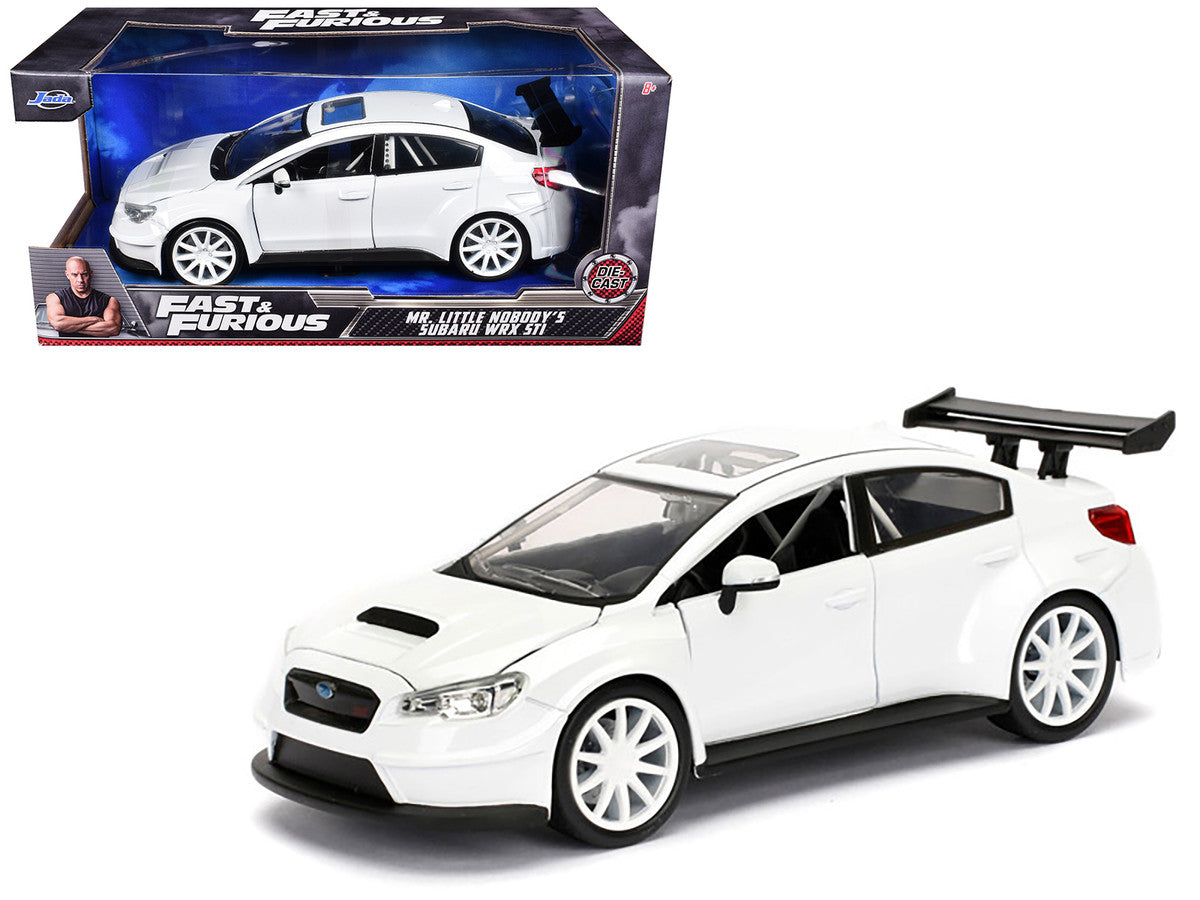 Mr. Little Nobody's Subaru WRX STI White "Fast & Furious F8: The Fate of the Furious" Movie 1/24 Diecast Model Car by Jada by Jada