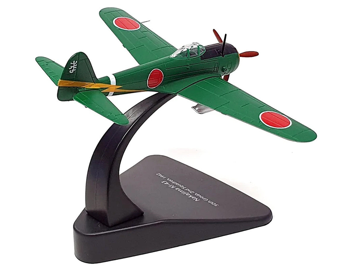 Nakajima Ki-43 Hayabusa Fighter Plane 50th Group 2nd Squadron (1942) "Oxford Aviation" Series 1/72 Diecast Model Airplane by Oxford Diecast by Oxford Diecast